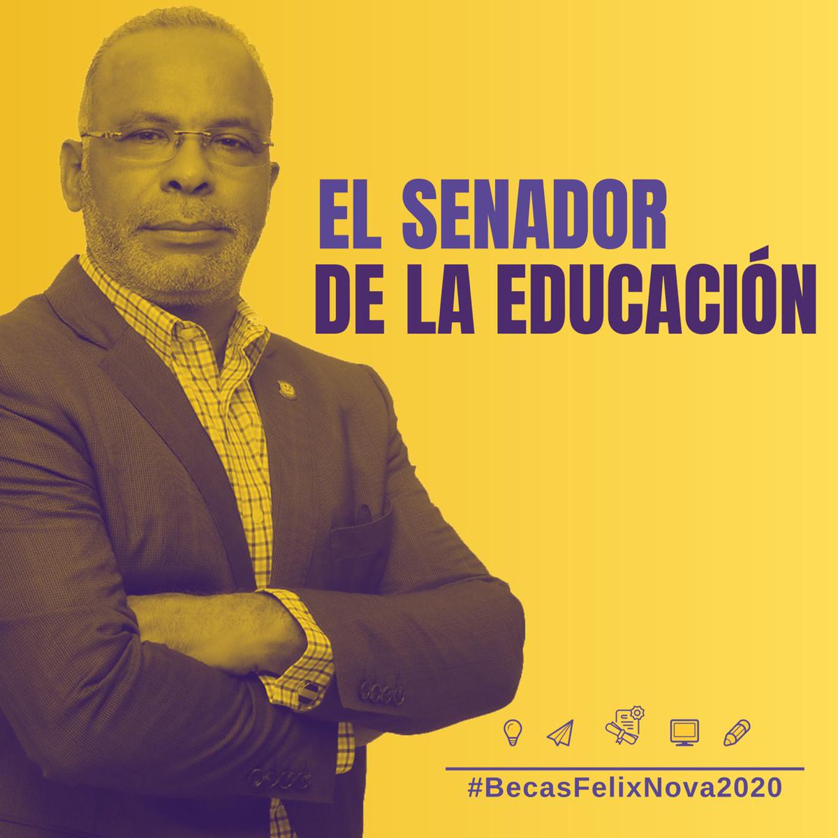 GeraldG59599571's tweet photo. La preocupación del senador @FelixNova_ es Real, ya que cada año realiza entrega becas a las personas de su provincia sin importar el partido 

#BecasFelixNova2020
#FelixNovaSiempreTrabajando https://t.co/0hkNWJ1PRZ