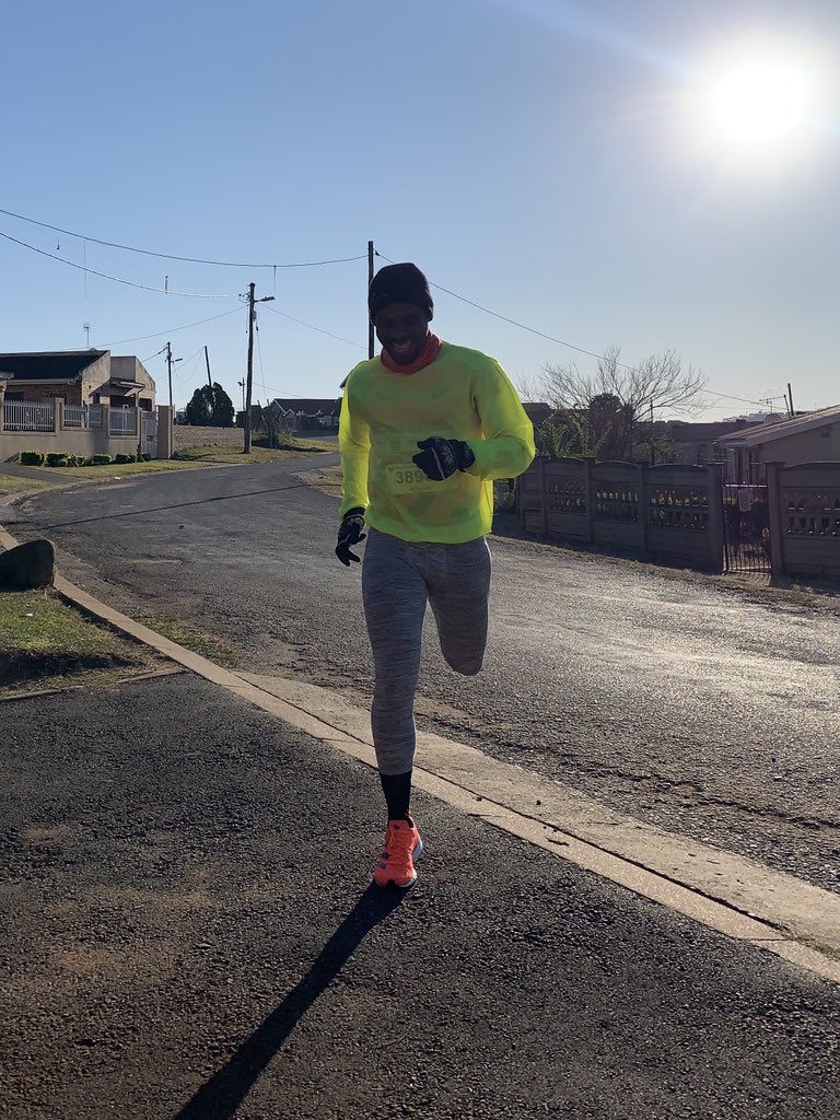 Social distance was the order of the day... Solo run 

Race the legends 14 June. Comrades Virtual race. 

#racethelegend38908
#runners #moment #running #run #runner #instarunners #jogging #marathon #halfmarathon #ultramarathon #teamzungu #cardio #endurance #exercise #fitfluential