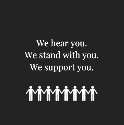 SSYS_nancy's tweet photo. We Stand With You https://t.co/ZcRjbbYmx5 https://t.co/48RzcYL7bA