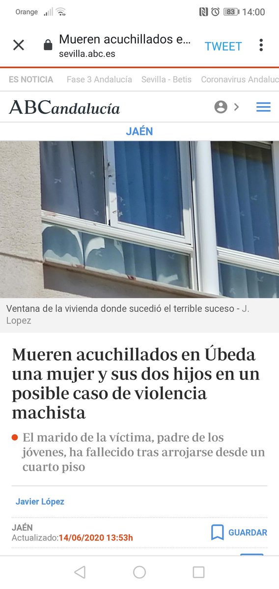 kelaRguez's tweet photo. No mueren, los MATAN!!! Lo de la ética periodista ya si tal... #violenciamachista #NiUnaMenos https://t.co/9er9keJkh5