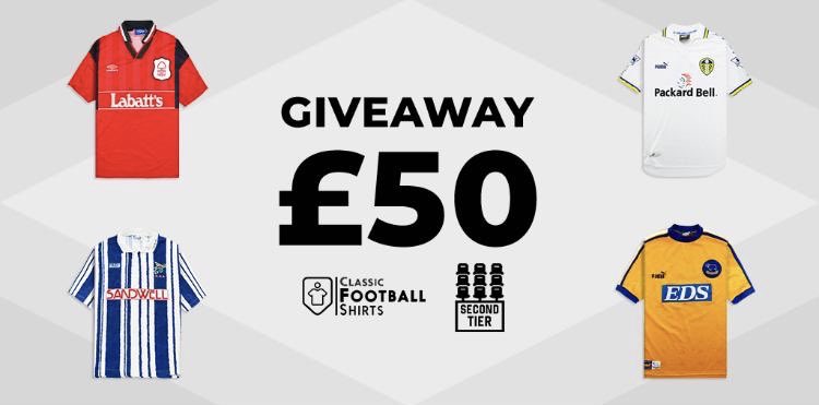 Second Tier podcast (@secondtierpod) on Twitter photo 💰💰 COMPETITION 💰💰
We’re giving someone £50 to spend with Classic Football Shirts!
All you’ve got to do is:
1️⃣ RETWEET this tweet
2️⃣ FOLLOW <a href="/secondtierpod/">Second Tier podcast</a>
3️⃣ FOLLOW <a href="/classicshirts/">Classic Football Shirts</a>
That’s it!
The winner will be announced in our episode next week 🤞 💰💰 COMPETITION 💰💰
We’re giving someone £50 to spend with Classic Football Shirts!
All you’ve got to do is:
1️⃣ RETWEET this tweet
2️⃣ FOLLOW <a href="/secondtierpod/">Second Tier podcast</a>
3️⃣ FOLLOW <a href="/classicshirts/">Classic Football Shirts</a>
That’s it!
The winner will be announced in our episode next week 🤞