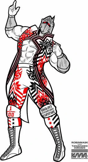 棚橋さんは 愛知県ローカル番組に出てますので 東海三県のお住まいの方は 番組観れますよ。 #新日本プロレス #キン肉マンアニメ化 #ロビンマスクとコラボ あいしてまーすとエアギター  