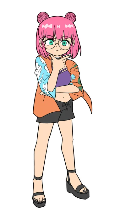 オリジナルキャラクターのLuluを描かせて頂きました。(@luulubuu)

I drew the original character Lulu.(@luulubuu) 