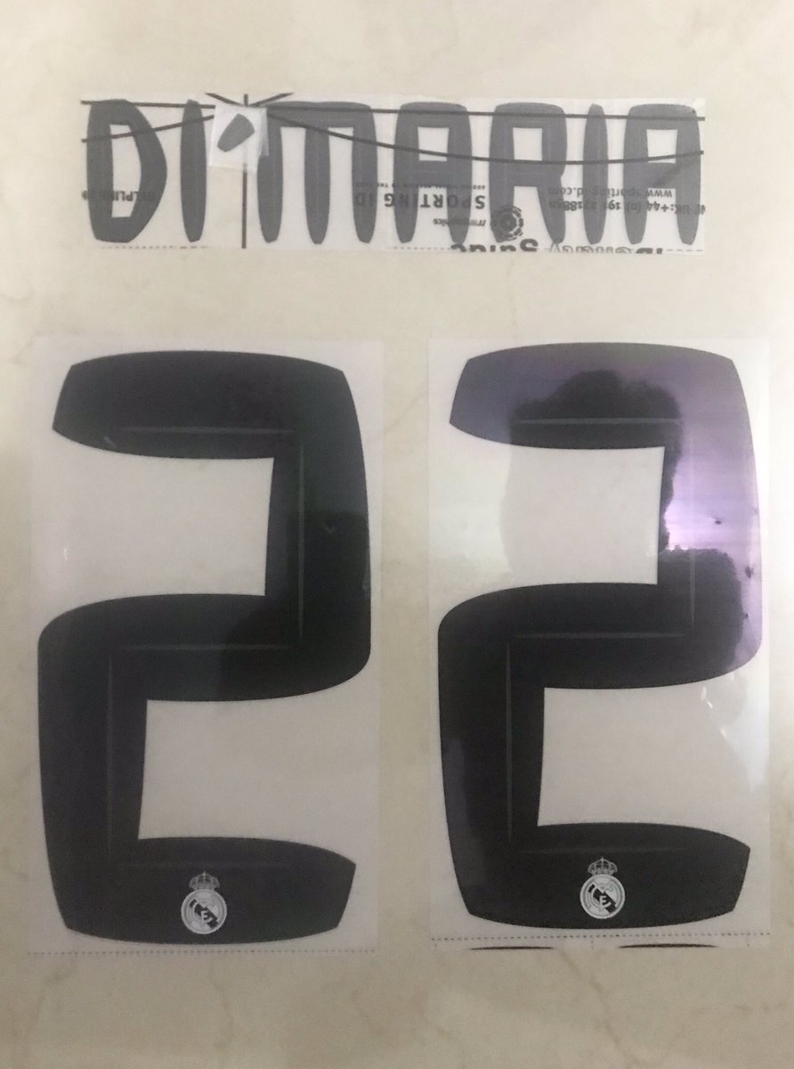 HatrickJersey's tweet photo. #Hatrick3
Di Maria #22 ori Sporting ID bahan poly utk kaen Madrid H'10/11 https://t.co/AeZeOkNbTa