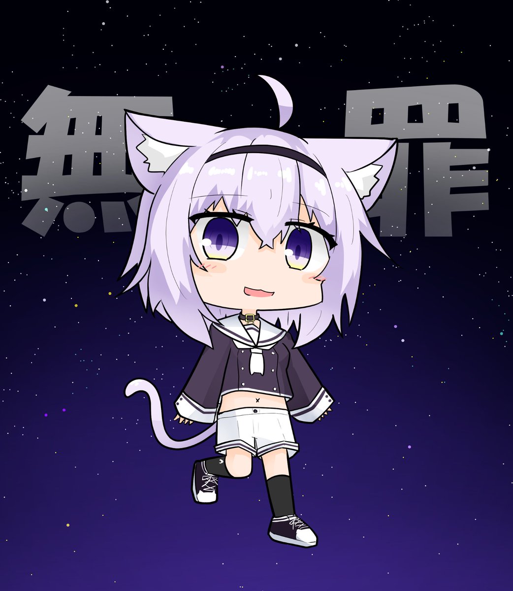 新衣装かわいいー 絵かゆ 黒白のイラスト