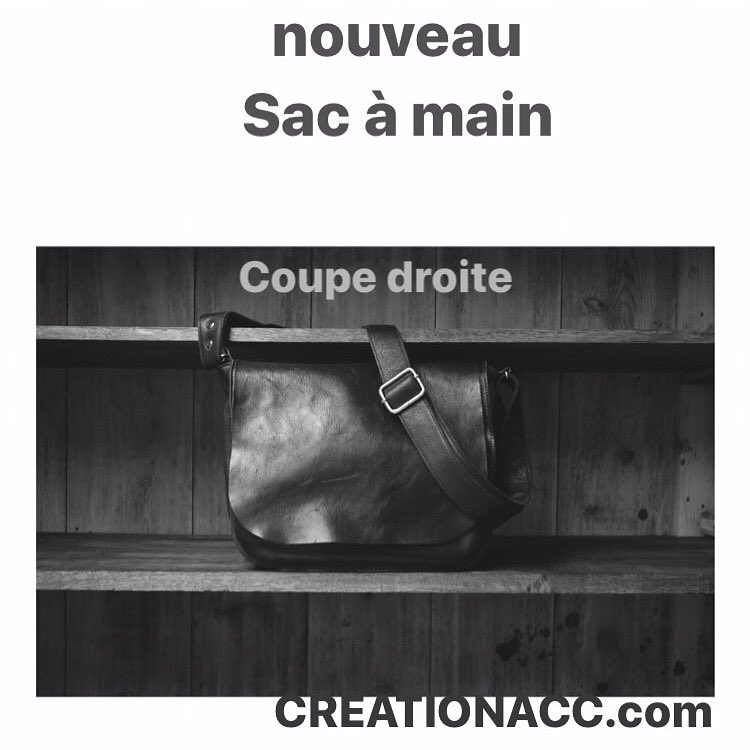 Etsy_ACC's tweet photo. Nouveau !⁣
Sac à main coupe droite. ⁣
Coupe droite⁣
⁣
————————————————————-⁣
⁣
#creationacc #sacamain #shopping #maroquinerie #cuir #sac #handbag #sacfemme #bandouliere #createur #artisan #madeinfrance #rennes #bretagne #ecofriendly #lifestyle https://t.co/RlRwrFPPLP