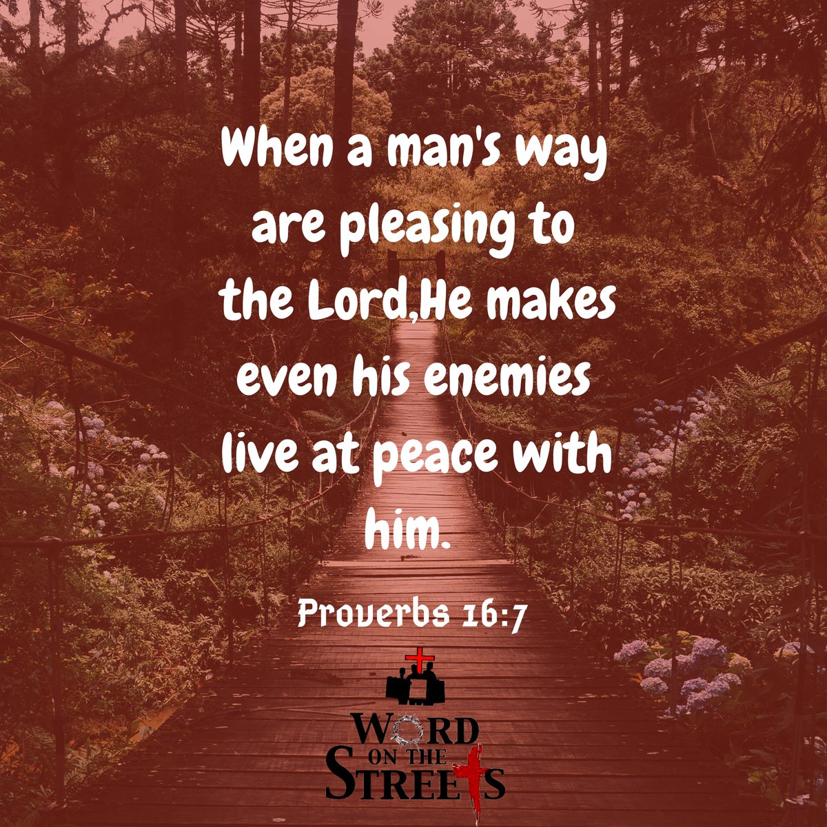 WotsGospelNaija's tweet image. When your life’s purpose is pleasing God, even your enemies will seek to be at peace with you. #WordOnTheStreets #WOTS #Peace #Christ #Church #Love #Gospel #Nigeria #Sunday