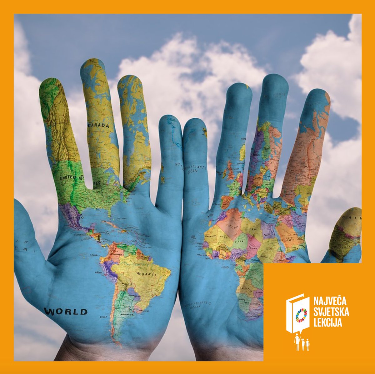 U utorak, 16. lipnja u 17 sati na UNICEFovom YouTube kanalu ne propustite pogledati edukativno-zabavni show za mlade! #ReimagineTheWorld uz #WorldLargestLesson LIVE, u kojem sudjeluju UNICEF-ovi lideri i teen zvijezde Millie Bobby Brown i Sofia Carson, te učenici iz svijeta! 🌍