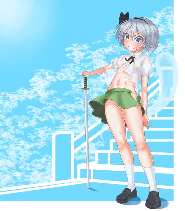 妖夢が一位だそうですね。
ちなみに一番好きな東方キャラは妖夢です(隙自語)
でもほとんど描かない謎 