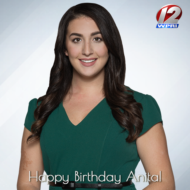 wpri12's tweet photo. We'd like to wish a happy birthday to @AnitaBaffoni  🎂 Be sure to wish Anita a happy birthday and follow her to stay up to date on all of her stories! #wpri12 #happybirthday #wpribirthday https://t.co/wi3V9BrPKu