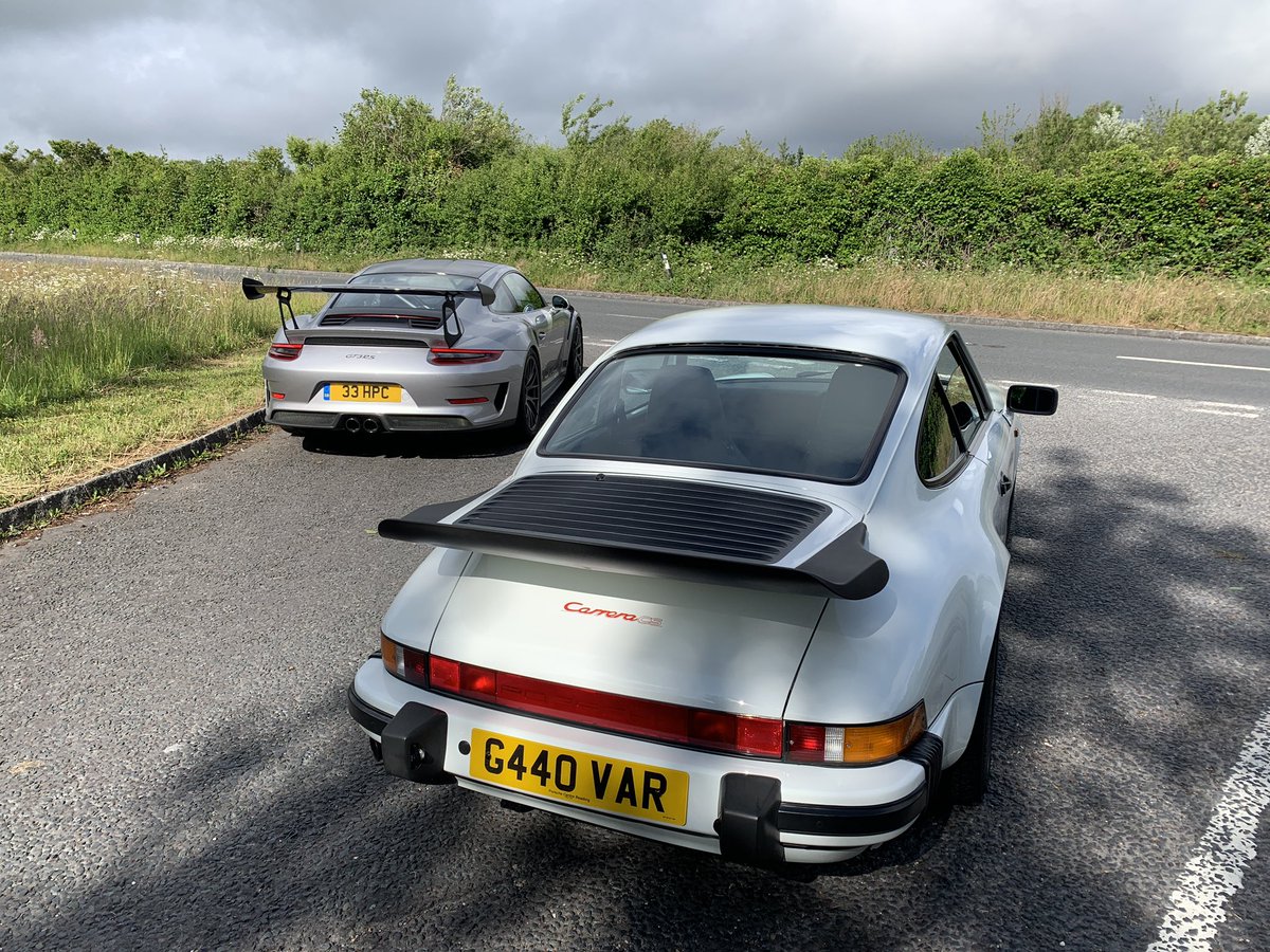 30 year gap between these two.  Both fabulous but nothing beats the Club Sport for smiles per mile.  And with its rebuilt engine courtesy of <a href="/manthey_racing/">Manthey</a> it goes incredibly well!