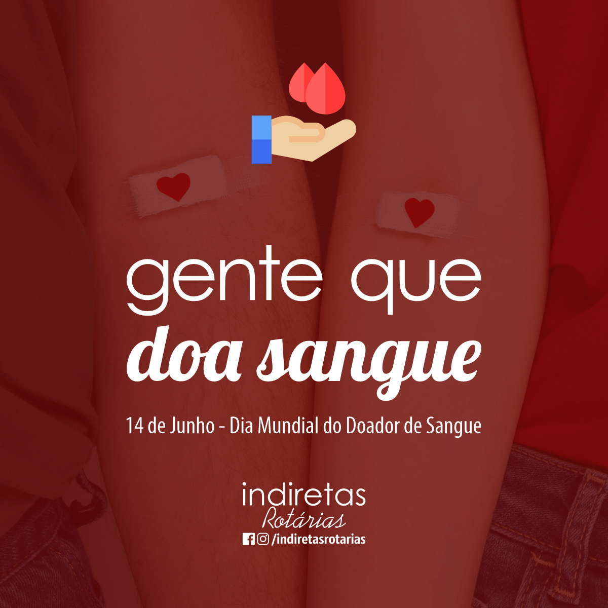 indrotarias's tweet photo. O Dia Mundial do Doador de Sangue é comemorado anualmente em 14 de junho.
O objetivo é homenagear a todos os doadores de sangue e conscientizar sobre a importância deste ato, que é responsável pela salvação de milhares de vida.

#IndiretasRotarias #Rotary #Rotaract #Interact https://t.co/8T9mxQ34tl
