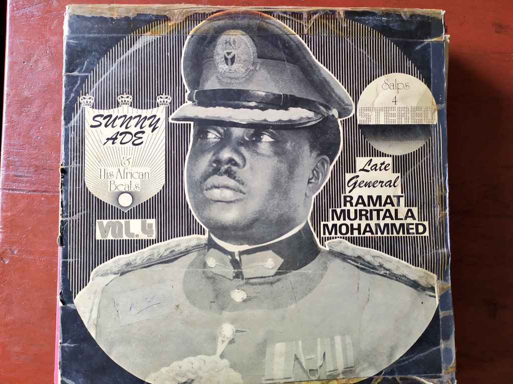 More gramophone records. - Victor Uwaifo- Ebenezer Obey- Sunny Okosuns- Sunny Ade.