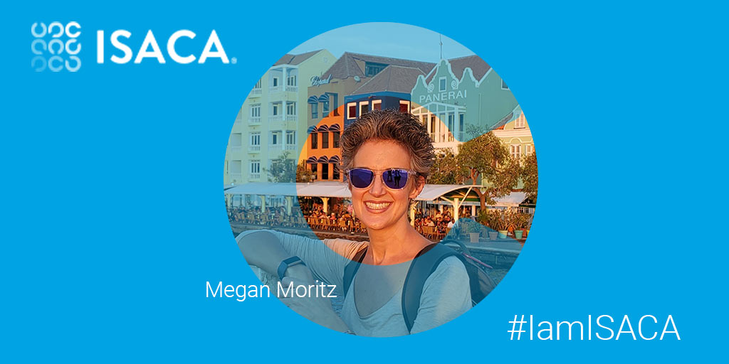 ISACANews's tweet photo. "ISACA is not 'just a job' to me. It has been the gateway to hundreds of friendships. I feel as much a part of ISACA as it is a part of me.” – Megan Moritz, Director, Global Volunteer Engagement #IamISACA Read more: https://t.co/XYGqwf4uFC https://t.co/ppYkHkgXFZ