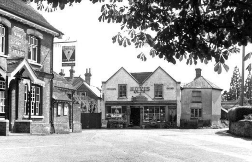 Parents lived at Crabtree house. This is the website for that house!Seems ot have been a shop.  https://headley-village.com/explore/crabtreeSide info. Headley suffered a riot in 1830! The aftermath provides a  #wellingtonwednesday  @mcribbHistory Shop in 1955.