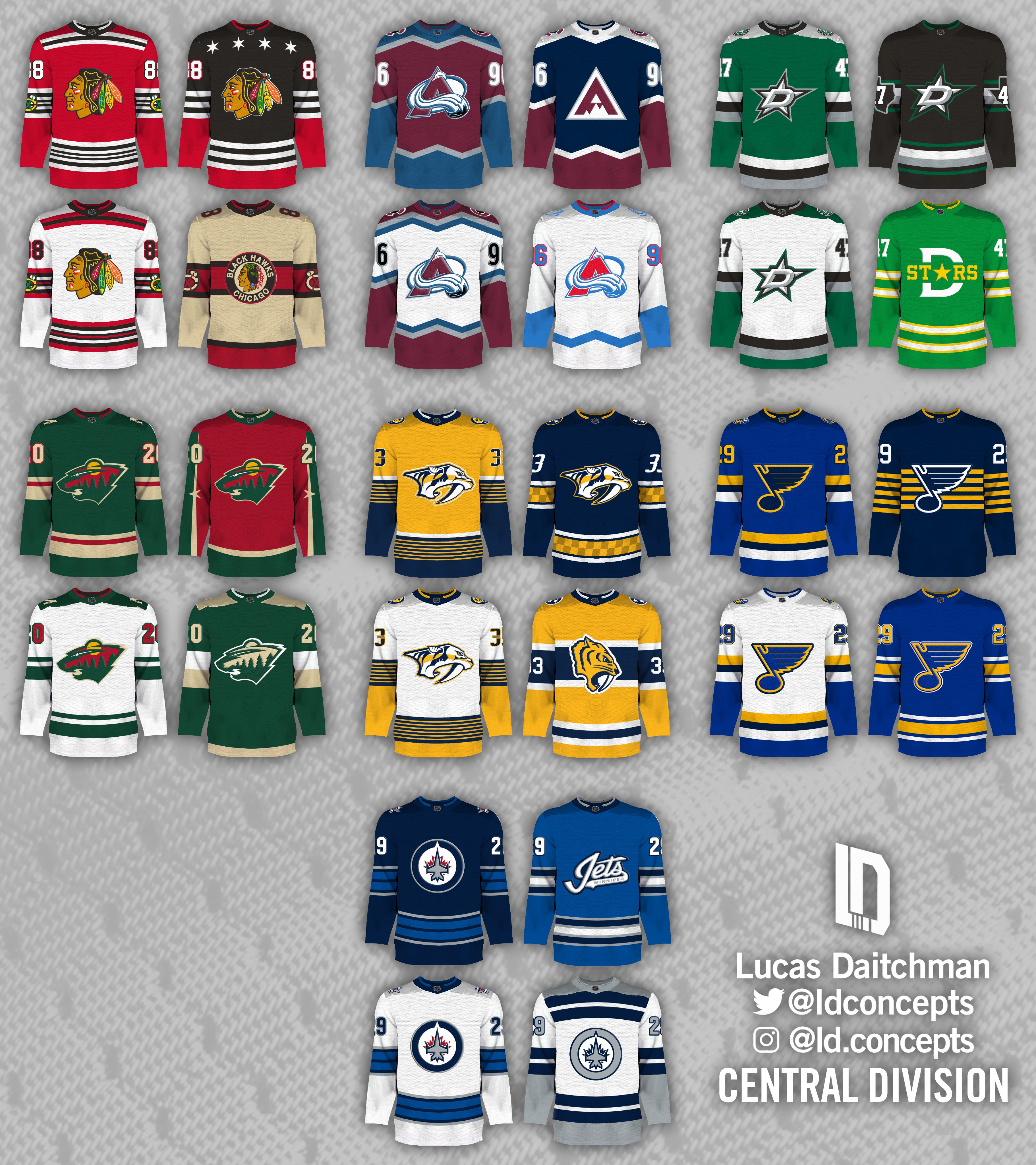 Lucas Daitchman on X: With the 2022 #StadiumSeries logo unveiled last  week, I put together a set of potential jerseys for the #Preds and  #GoBolts, bold like past editions with elements inspired