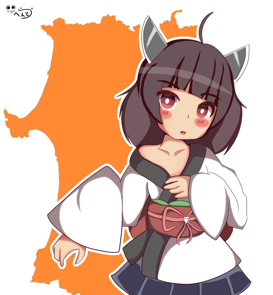 Voiceroid 東北きりたん 秋田にいるなら一度は描いておきたかったきり Hendraのイラスト