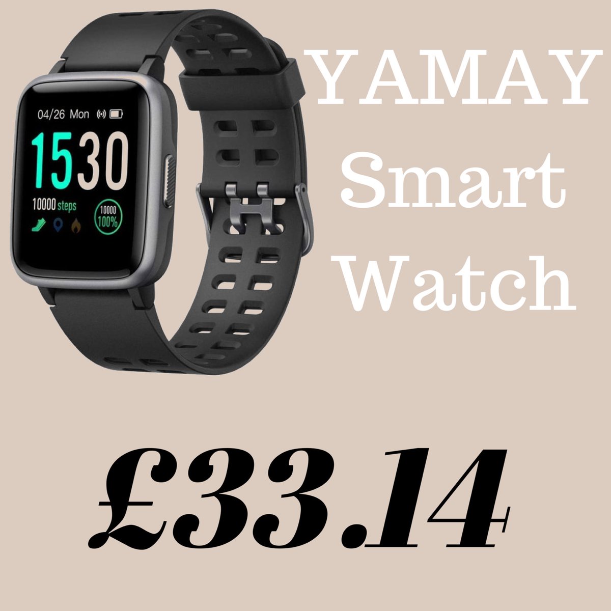 techpeak2's tweet image. Get a Yamay smart watch for an affordable price of £33.14!! Check this link to buy it —-&amp;gt;&amp;gt; techpeak1.wordpress.com