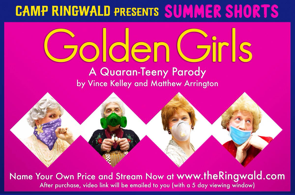 Check out what the Girls have been doing during quarantine at theRingwald.com #GoldenGirls