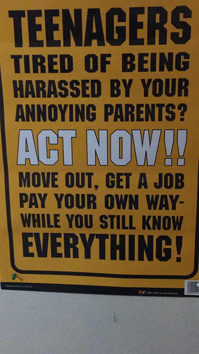 JaybrownXe's tweet photo. @redhead_ordead I put this outside my sons room ....lmfao he was NOT impressed 🤣🤣🤣🤣🤣 https://t.co/WRaVvwhFW3