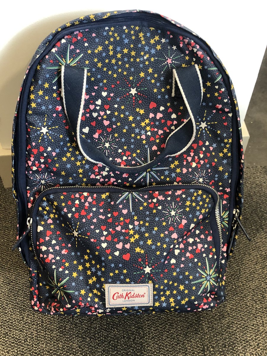 A backpack. I don’t have a car so I used public transport to get to my two placement schools. This backpack from  @Cath_Kidston is perfect as it has a laptop pocket at the back, a bigger pocket in the middle and a small pocket at the front. So helpful!!