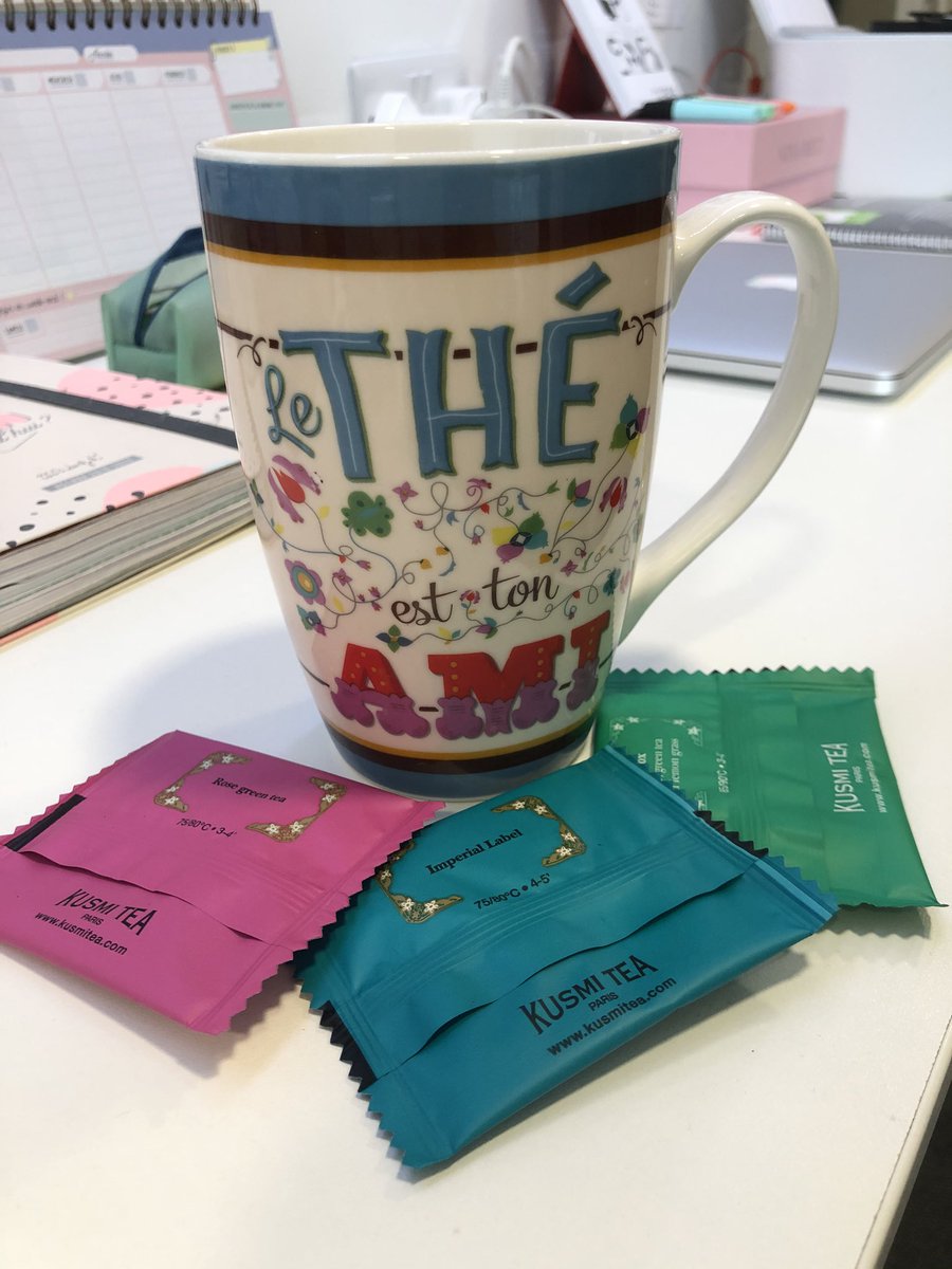 Your own mug + some of your favourite tea bags. This avoids you having to clean a mug that has been left in the sink when you fancy a tea. I kept mine on my desk at school.