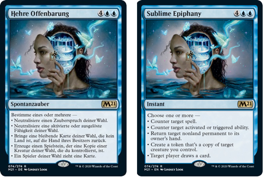 M21 Sublime Epiphany Cryptic Est Command Edh