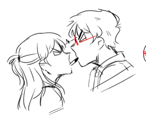 7. yes me n @/sugaandyams 's ocs are in love here's proof (first two are old don't look at me)