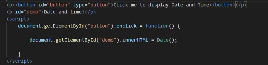 MiniTinyWonders's tweet image. Thank&apos;s to the knowledge I gained from #robparcival and  #thecompletewebdevelopercourse2 from #udemy, I have rearranged #javascript example (date and time) from #w3schools. 
My version: