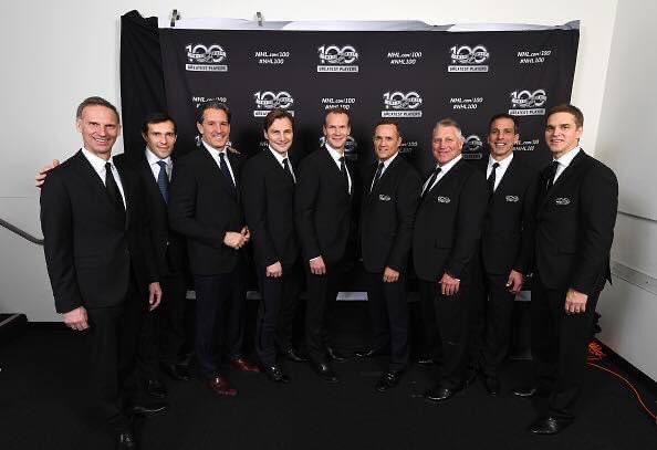 BradGalli's tweet photo. The 2001-02 Red Wings had NINE players in the NHL’s Top 100 https://t.co/3c9iNPwO3H