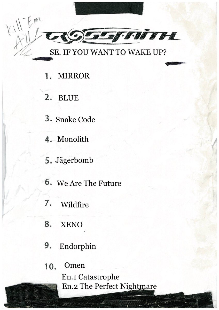 show_taimu's tweet photo. @CrossfaithJapan #DreamSetlistOfCrossfaith https://t.co/9ZF828XwJJ