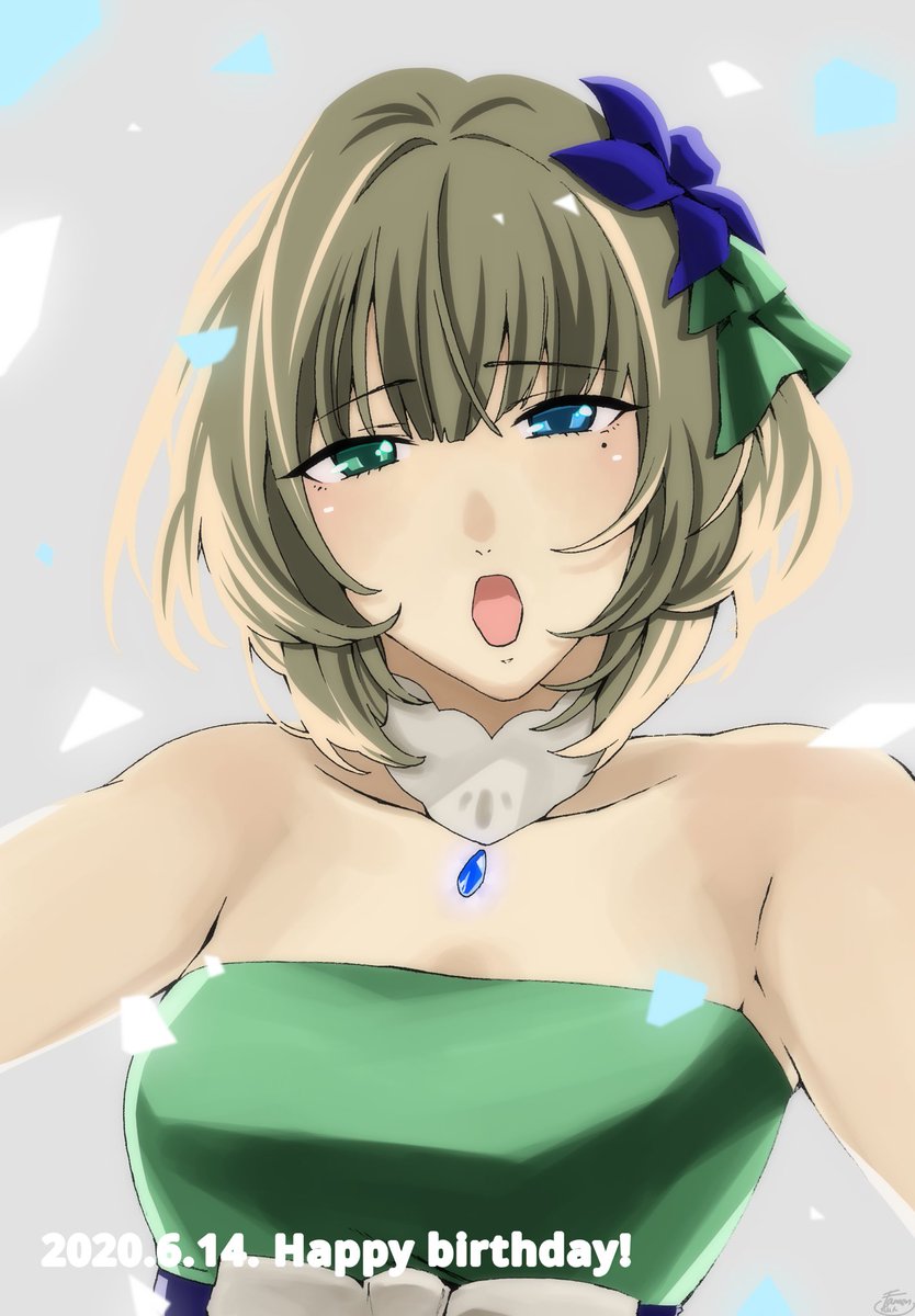高垣楓 「楓さんおたおめ〜〜〜〜〜!!!!????
#高垣楓生誕祭2020 」|ラーメン仙人のイラスト