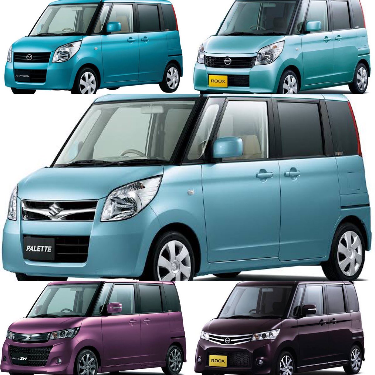 メルポル産 スズキパレットのoem車は日産初代ルークスと10ヶ月しか販売されなかったマツダフレアワゴンがある スズキ パレットswは日産にもルークスハイウェイスターとして販売されたけどマツダにはoem供給されなかった アルト キャロル ピノ以来のこの関係は