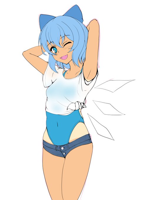 夏チルノちゃんの下描き
手直しして完成させます 