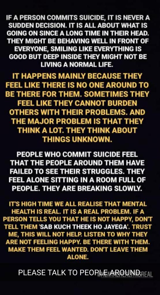 blueOwsley's tweet photo. Depression might be reason for Sushant Singh Rajput's death .
#depression #SushantSingh #sushantsinghrajpoot #SushanthSinghRajput #sushant #ripsushant #RestInPeaceSushant 
@itsSSR
https://t.co/InskafjxPG https://t.co/zn95eAa39A