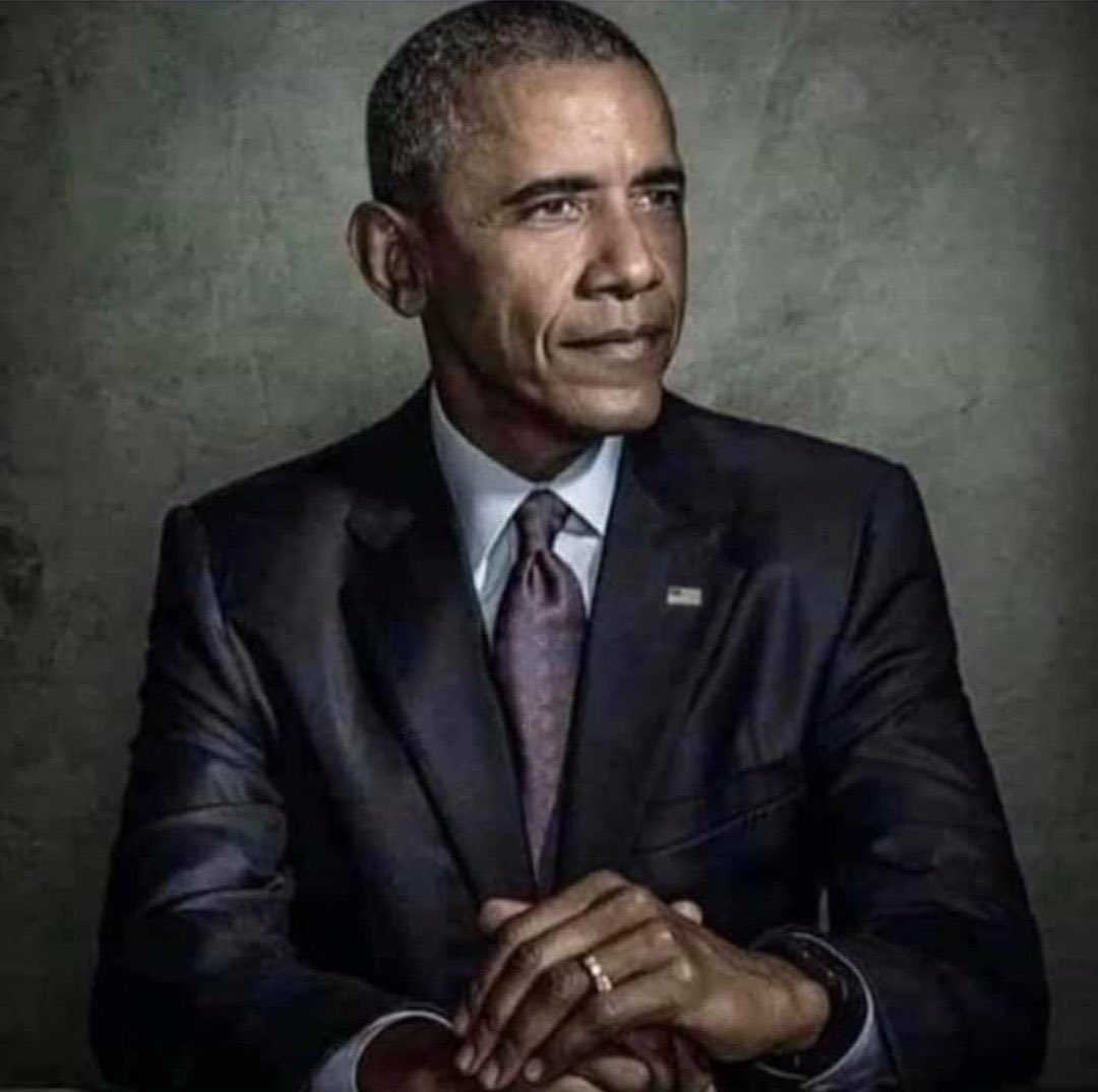 the_resistor's tweet photo. @mikandynothem @realDonaldTrump @DonaldJTrumpJr @EricTrump @DineshDSouza @RitaCosby @frfrankpavone @alley167 @Jamierodr14 @LaylaAlisha11 @polishprincessh @darhar981 Happy Birthday @realDonaldTrump 

For your birthday I thought I would give you a picture of what a REAL PRESIDENT looks like.  

#BarackObama😎 https://t.co/RFtmu7QK3S