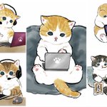 それぞれのにゃんこのリモートワークが可愛すぎる