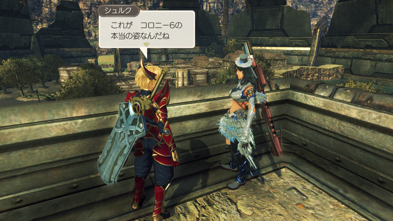 T W 今日のゼノブレde ストーリーはアルカトラズ撃破まで進行 ついにコロニー6復興を完遂 悪魔王さんからはちゃんとレディオスアームを頂いておきました ゼノブレイド Xenobladechronicles Nintendoswitch T Co Rsgnioxz7k Twitter