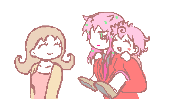 ボスドナ(ディアドナ)とピンク親子
微リョナ。トリッシュが可哀想なので注意 https://t.co/Bw5Jmp74fj