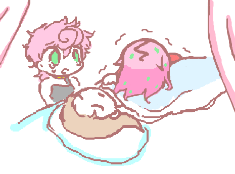 ボスドナ(ディアドナ)とピンク親子
微リョナ。トリッシュが可哀想なので注意 https://t.co/Bw5Jmp74fj