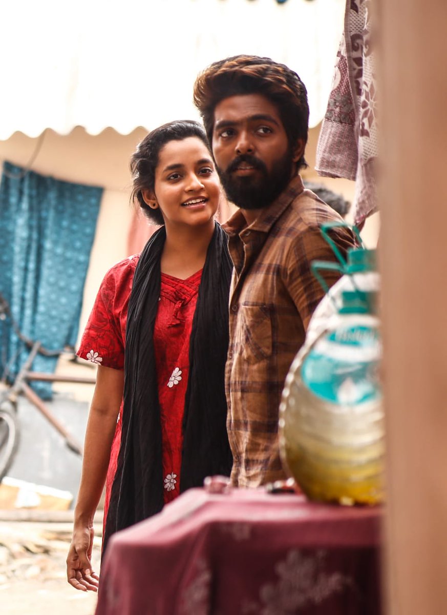 chennaigvpfc's tweet photo. Lovely Pair ❤️
#Jail #JailFirstSingle 
@gvprakash #Abarnathi https://t.co/m9AkYETfMC