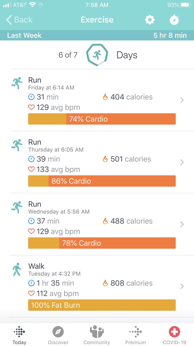 FCSSuper's tweet photo. 6 out of 7 days - focused on fitness. Changing routine on Monday - so plateau doesn’t occur - shock the system and growth occurs. #FITSupts #Find20 https://t.co/Al6ejV3mCf