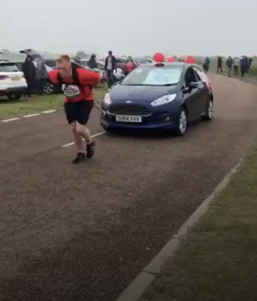 CMathesons's tweet photo. Huge congratulations to Old Mathesonian and @OldGlenalmond, Jack, who has raised over £2000 for @BrainTumourOrg by pulling his car for 1 mile! So impressed and so proud! A very worthy charity, if you would like to donate:https://t.co/V1RZi1GVp6 #mathesonsfamily #mathesonsfloreat https://t.co/ja8zbpaSC6