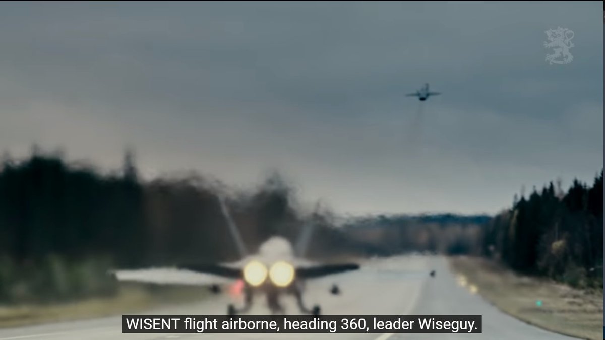 This is both a reference to the northern  #Hornet squadron that feature a  #wisent on their crest, and a nod westwards 