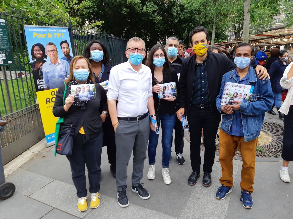 olivier_rouxel's tweet photo. Nous étions avec vous ce matin avec @mounir sur les marchés pour parler du 19e que nous voulons. Celui que nous aimons.
Construisons le ensemble ! 💪
#Paris19 
#IlsFontLe19  #Jevotele28juin
@ParisEnsemble75 
@agnesbuzyn https://t.co/MKj3Hks5gt