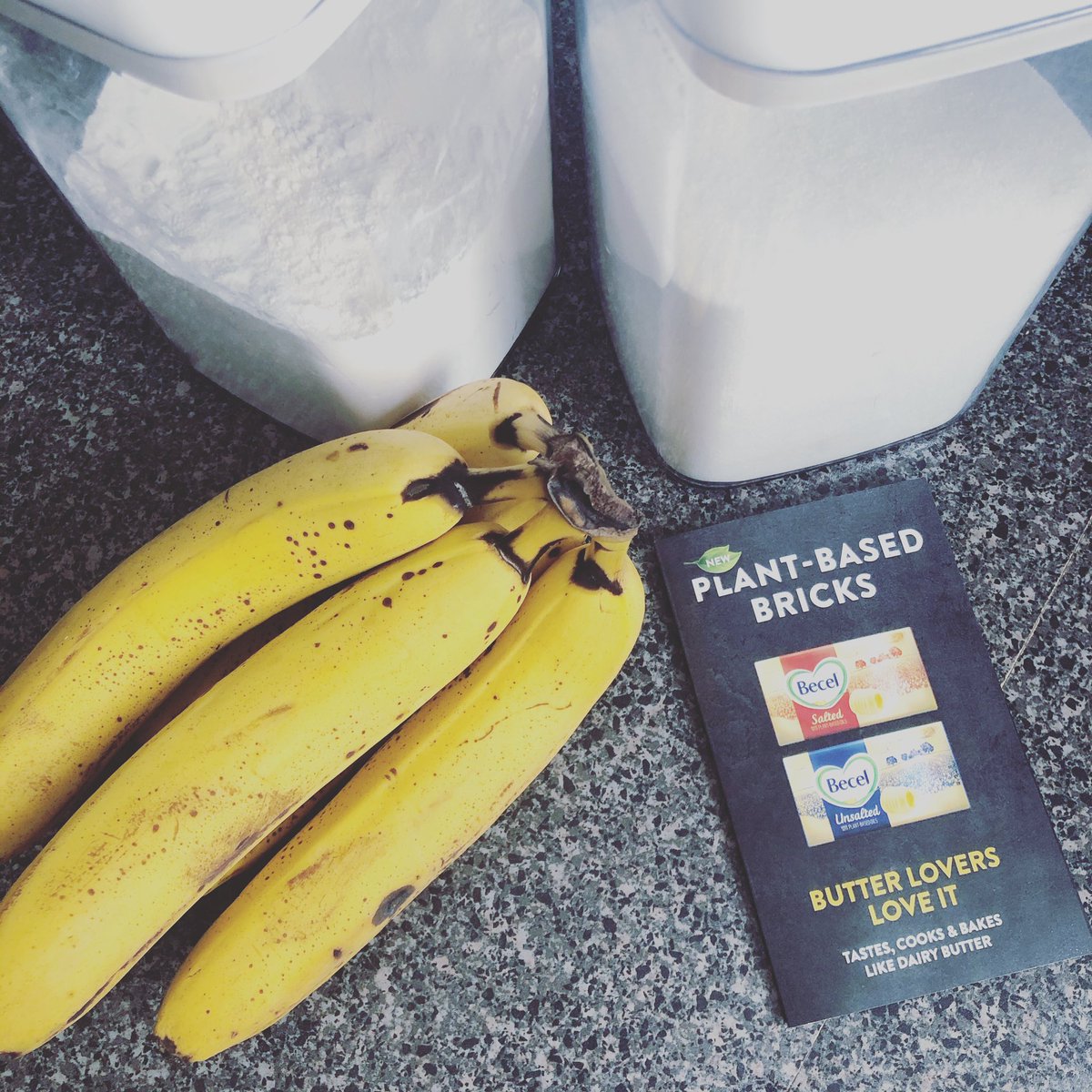 Banana bread, anyone? #BecelPlantBasedBricks #ButterLoversLoveIt #GotItFree