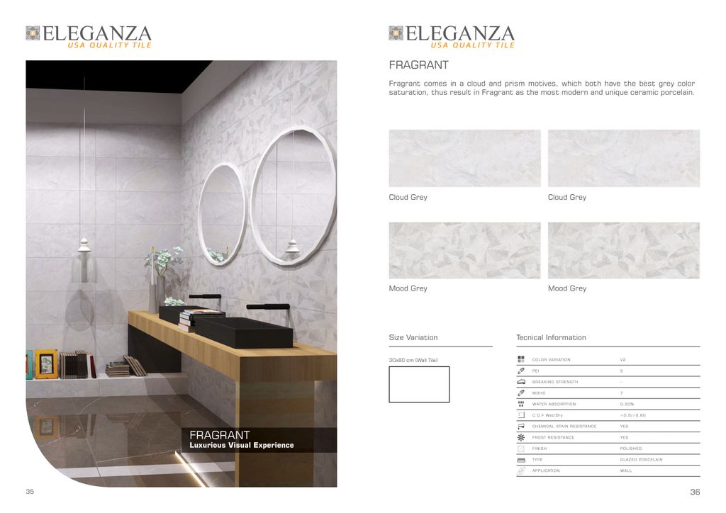 Fragrant comes in a cloud and prism motives, which both have the best grey color
saturation.
Fragrant is now available at Eleganza Tile Indonesia! 
Product catalog - bit.ly/catalog-elegan…

#architecture  #eleganzatileindonesia #tilehighclub #tile #tiles #tileaddiction