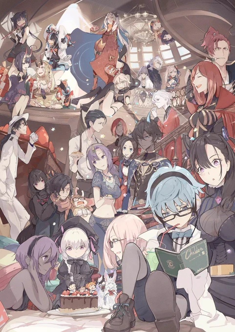 5th Anniversary!
pixivのイラコンに投稿しました!ぎりちょん!これからもよろしくFGO!
https://t.co/x1bZQumc5i 