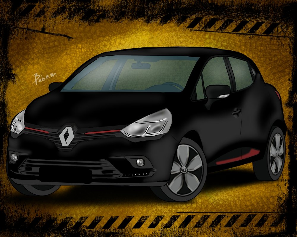 Thebabem's tweet photo. I know I made them for two of my friends but they're too pretty not to be posted even though they're not part of my thread
"Cars from movies or TV shows" 
~
#thebabem #babemart #gorgeouscars #carsnowadays #renault #clio4 #myfriendscar #frenchcars #digitalart #dzart #dzartist https://t.co/WdAMdIZAa4