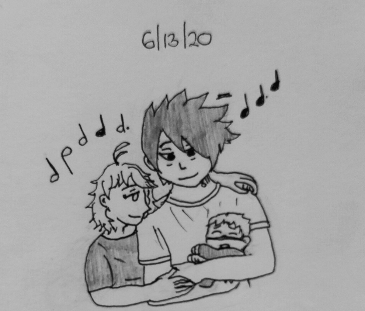 thathilomgirl's tweet photo. Day 7: Comfort
This was supposed to be a scene for a fic I wanna write, but references are scarce for what I wanted to draw, so this is the best next thing. Lullabies are comforting, right?
#ThePromisedNeverland #RayEmmaWeek2020 #RayEmma
#レイエマ #約ネバ #約束のネバーランド https://t.co/ufxoSJ4gxe